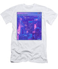 Synthwave Aesthetic Glitch City Asian Euphoria in Urban Landscape Dnt Prints T-Shirt