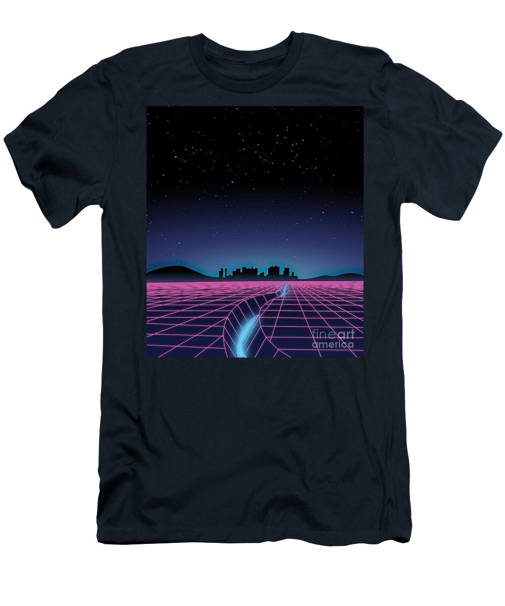 Synthwave Dominic Thomas T-Shirt