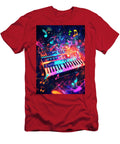 Synthwave Electronic Music Instrument Art Cortez Schinner T-Shirt