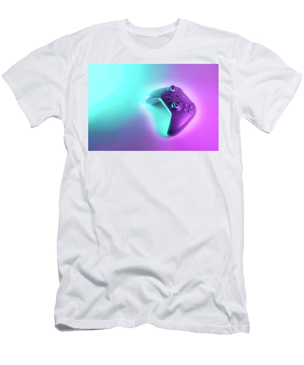 Synthwave Gamer Madness 1 Frank Designs T-Shirt