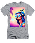 Synthwave Jungle Color Graff Studio T-Shirt
