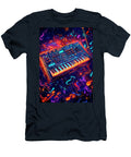 Synthwave Music Keyboard Art Cortez Schinner T-Shirt
