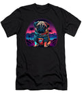 Synthwave Pug Retrowave Colorful Retro 80s Dog Graphic Art Dhbubble T-Shirt