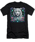 Synthwave Snow Leopard Dujuan Robertson T-Shirt