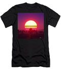 Synthwave Summer Retro 80s Neon Landscapes 370 Benito Del Ray T-Shirt