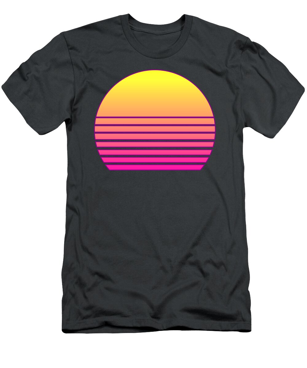 Synthwave Sun Mens S Graphic Vintage Best Trendy Womens Ret Isabella Hamilton T-Shirt