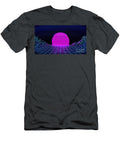 Synthwave Sunset White Davies T-Shirt