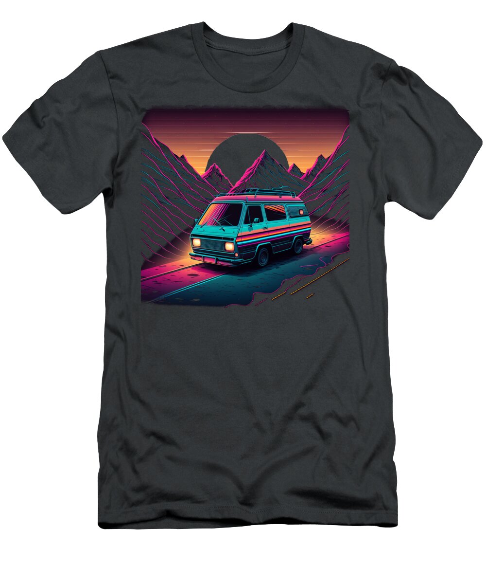 Synthwave Van Michael T-Shirt