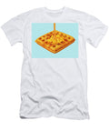 Syrup Being Poured on Waffle Csa Images T-Shirt