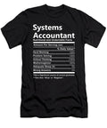 Systems Accountant Nutrition Factors Gift Item Shi Hu Kang T-Shirt
