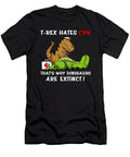 T Rex Hates Cpr That Is Why Dinosaurs Are Extinct Nikolay Todorov T-Shirt