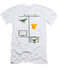 T Rex T Account Accountant Art the Office Art Guy T-Shirt