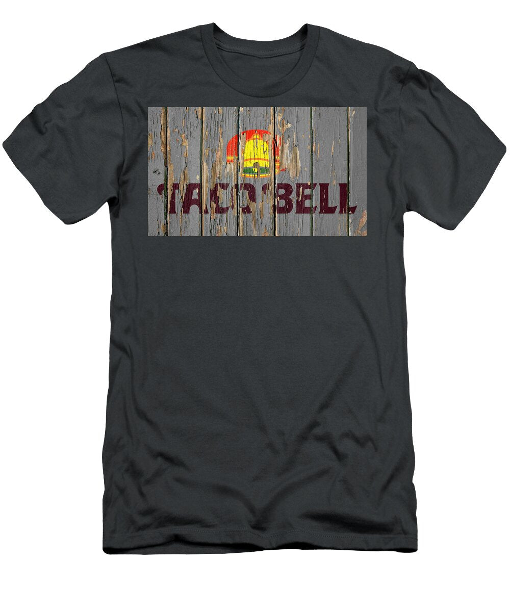 Taco Bell Vintage Logo on Old Wall Design Turnpike T-Shirt