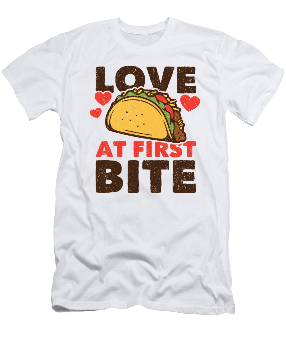 Taco Love At First Bite Me T-Shirt