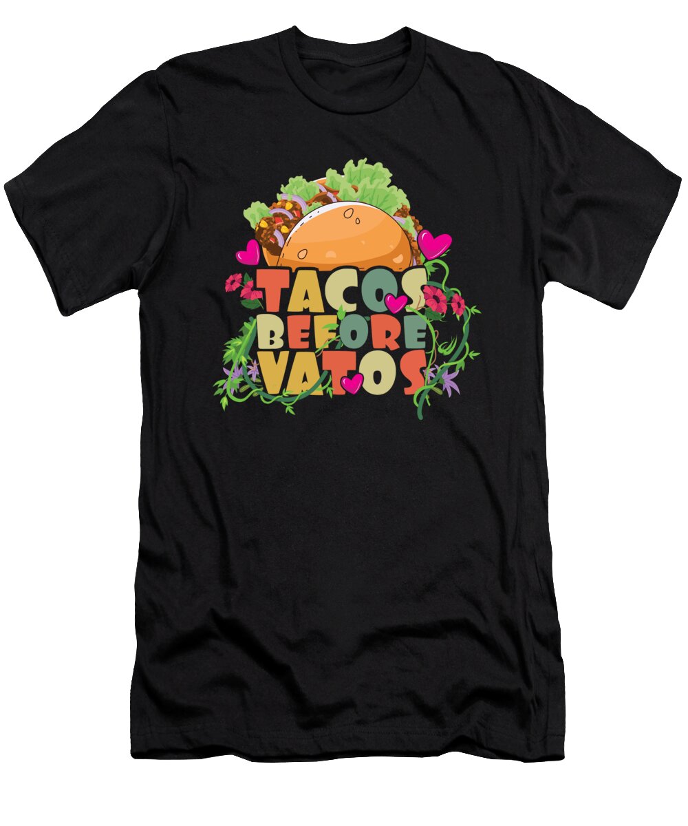 Taco Lover Valentine Quote Hearts Day Valentines Shirtom T-Shirt