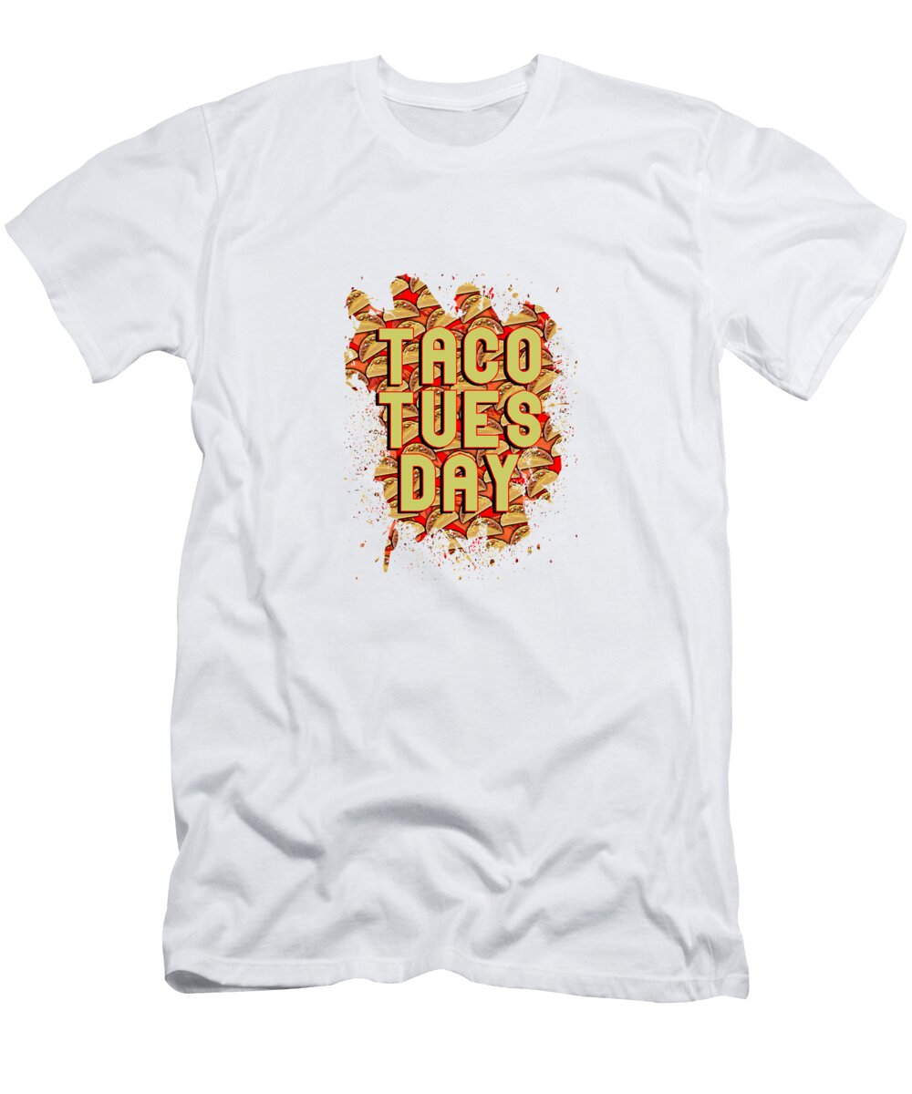 Taco Tuesday Gold Target T-Shirt