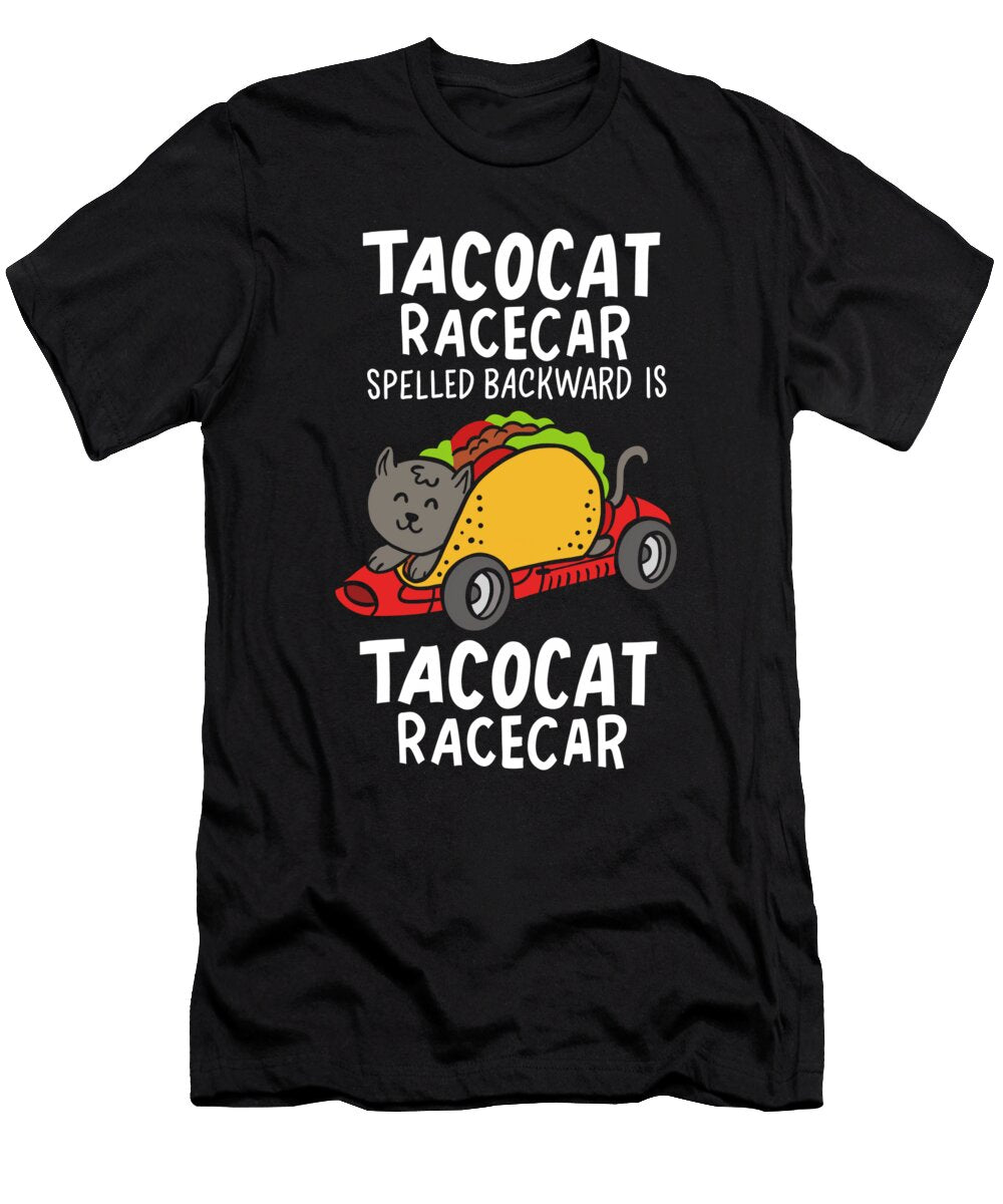 Tacocat Racecar Cinco De Mayo Taco May 5th Holiday Haselshirt T-Shirt