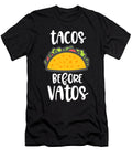 Tacos Before Vatos Mexican Food Nachos Recipe Food Lovers Gift Thomas Larch T-Shirt