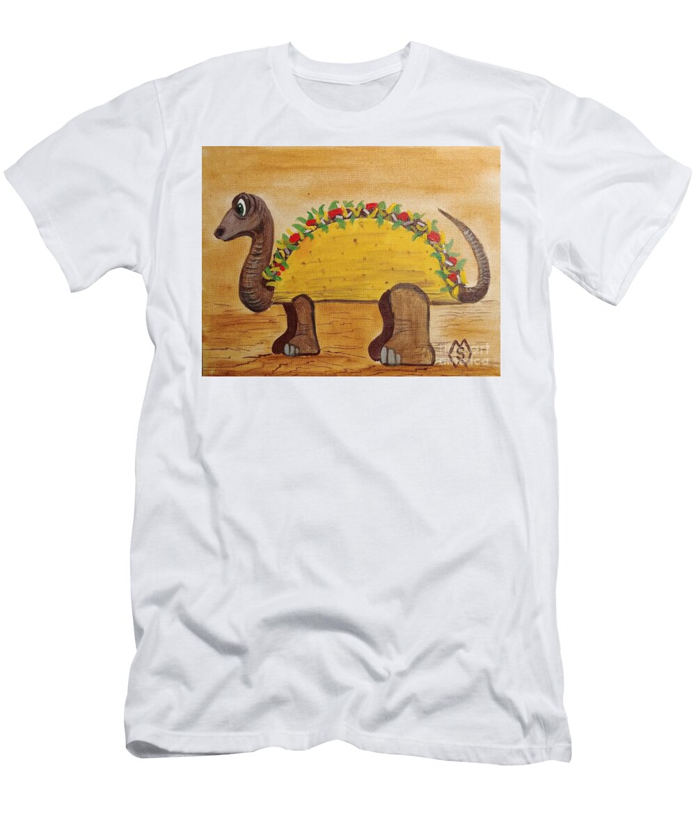 Tacosaurus Adventure Matthew Starr T-Shirt