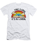 Take a Look Its in a Book Lover Bookworm Reading Toms Store T-Shirt