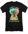 Take a Look Its in a Book Tree of Life Reading Quotes Maximus Designs T-Shirt