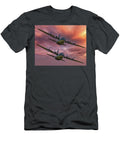 Tandem Flight of C130 Hercules Jeff Stallard T-Shirt