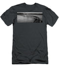 Tappan Zee Bridge Pano Bw Susan Candelario T-Shirt