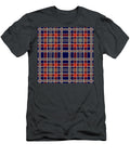 Tartan Navy Red White Yellow Purple Tom Hill T-Shirt