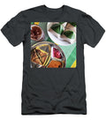 Tasty Mutabbaq or Murtabak Folded Pan Fried Flatbreads Stuffed with Lightly Spiced Mince Meat and Egg Closeup Ellinnur Bakarudin T-Shirt