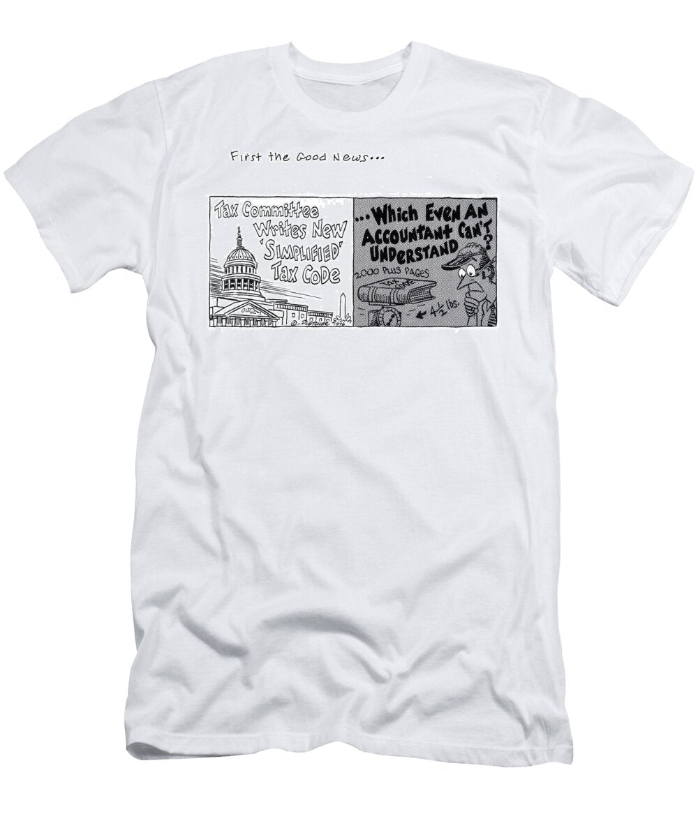 Tax Committee Writes New Simplified Tax Code Which Pletch T-Shirt