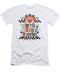 Teach Love Inspire School 80s Retro Art Licensed Art T-Shirt