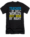 Teacher By Day Worlds Best Mom By Night Tinh Tran Le Thanh T-Shirt