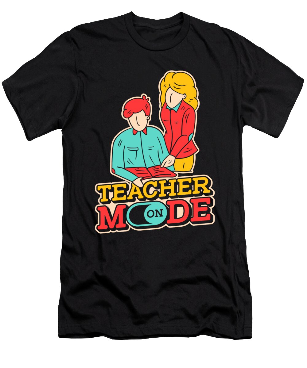 Teacher Education School Educator Teaching Crazy Squirrel T-Shirt