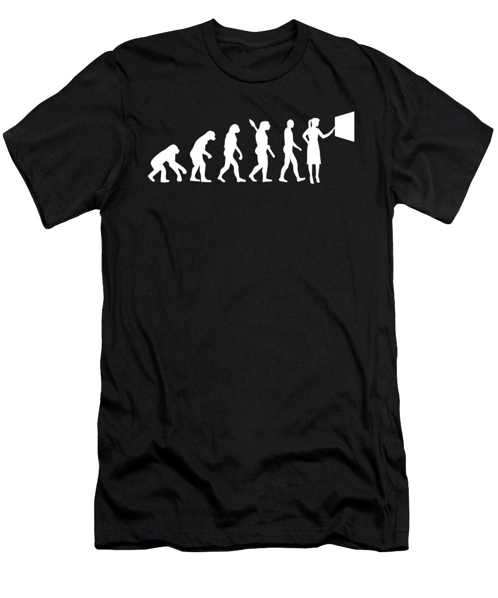 Teacher Evolution By Designzz T-Shirt