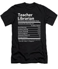 Teacher Librarian Nutrition Factors Gift Item Shi Hu Kang T-Shirt