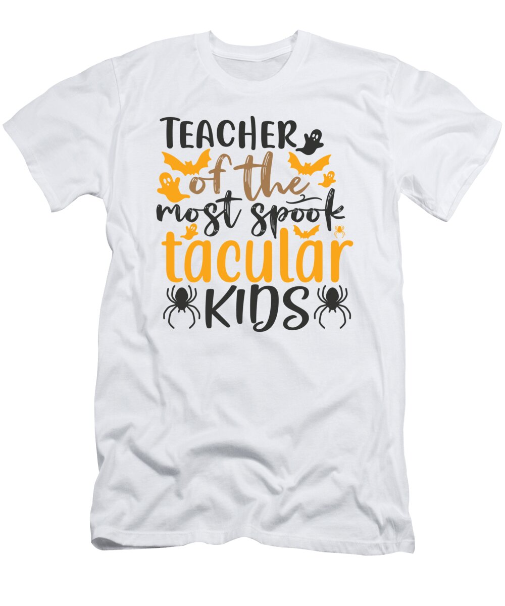 Teacher of the Most Spook Tacular Kids Jacob Zelazny T-Shirt