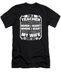 Teacher School Education Educator Teaching Crazy Squirrel T-Shirt
