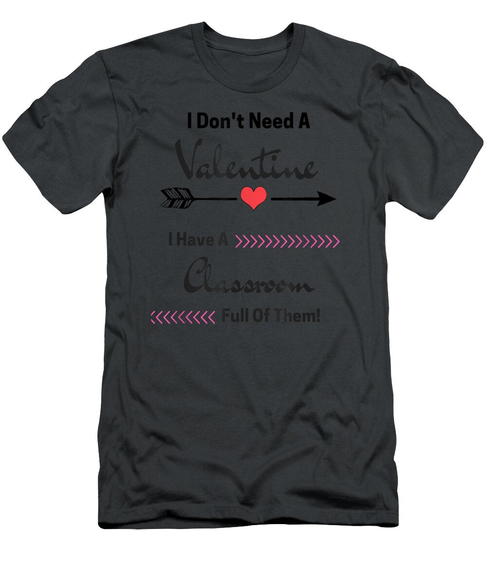 Teacher Valentines Day Funny Classroom School Culleu Cococ T-Shirt