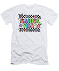 Teacher Vibes Butterflies Retro Quote Licensed Art T-Shirt
