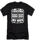 Teaching Educator School Education Teacher Crazy Squirrel T-Shirt