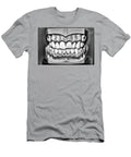 Teeth Show Those Pearly Whites Black and White Paul Ward T-Shirt