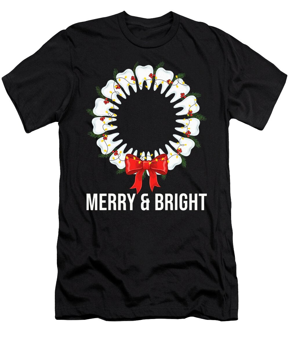 Teeth Smile Be Merry and Bright Dental Dentist Zyneu Gangd T-Shirt