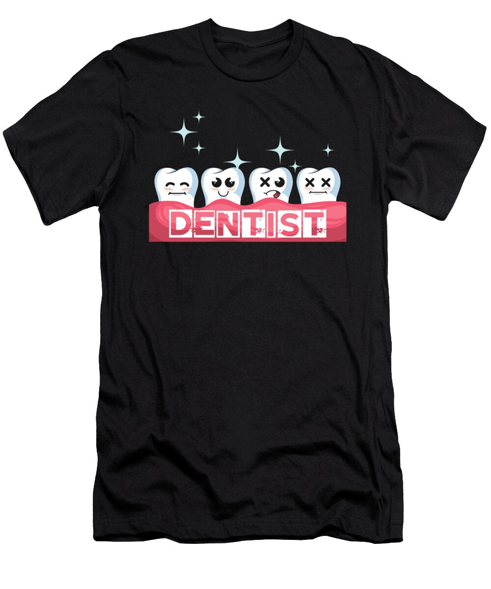 Teeth Tooth Doctor Dentist Dentistry Medicine Gift Thomas Larch T-Shirt
