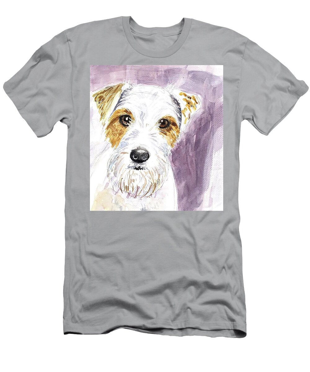 Terrier in Mauve Zelda Tessadori T-Shirt