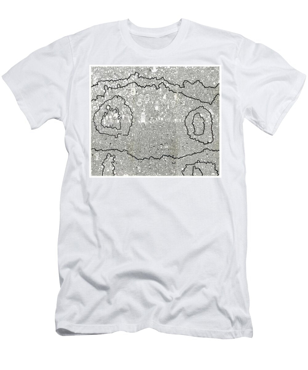 Tetris Monsters Michael Oneill T-Shirt