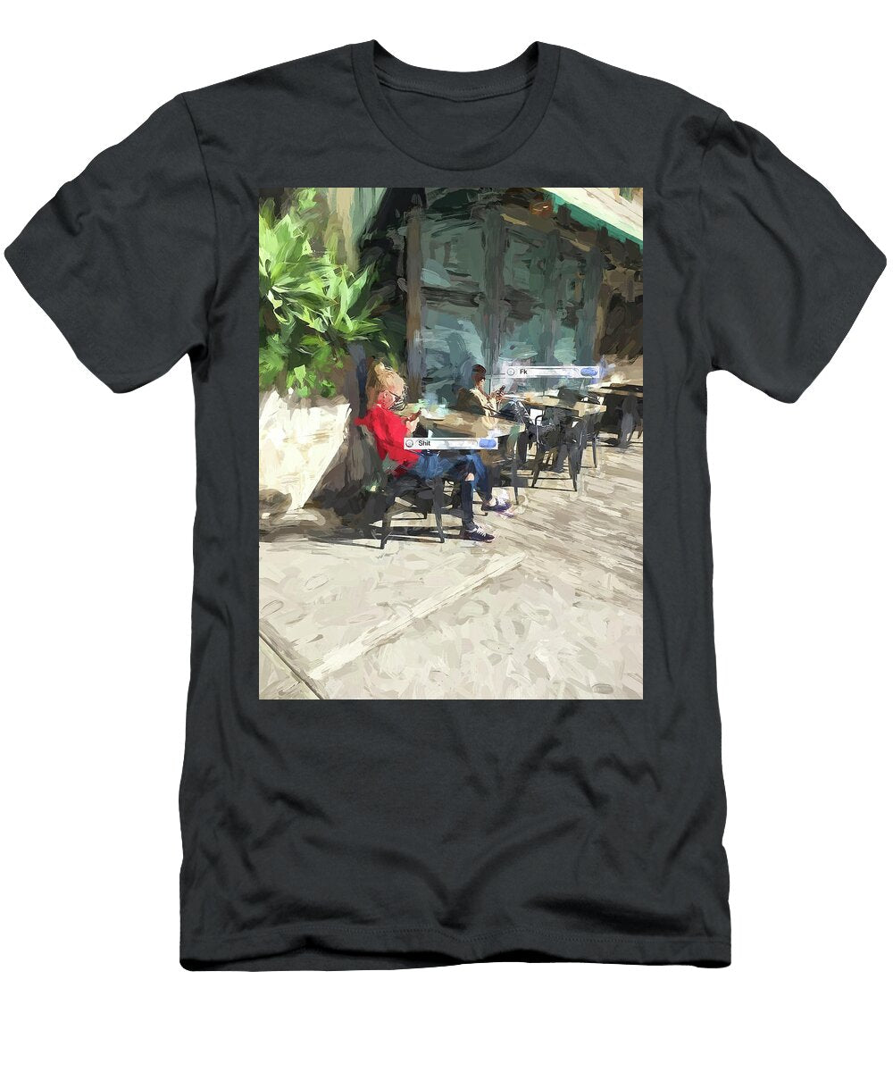 Texting Gil Cope T-Shirt