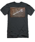 Textured Cresent Wrench on Slate Randy Steele T-Shirt
