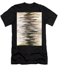 Textured Neutral Abstract Alyssa Bordenaro T-Shirt