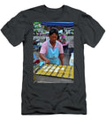Thai Man Cooks and Prepares Street Food At Market Bazaar Pattani Thailand Imran Ahmed T-Shirt