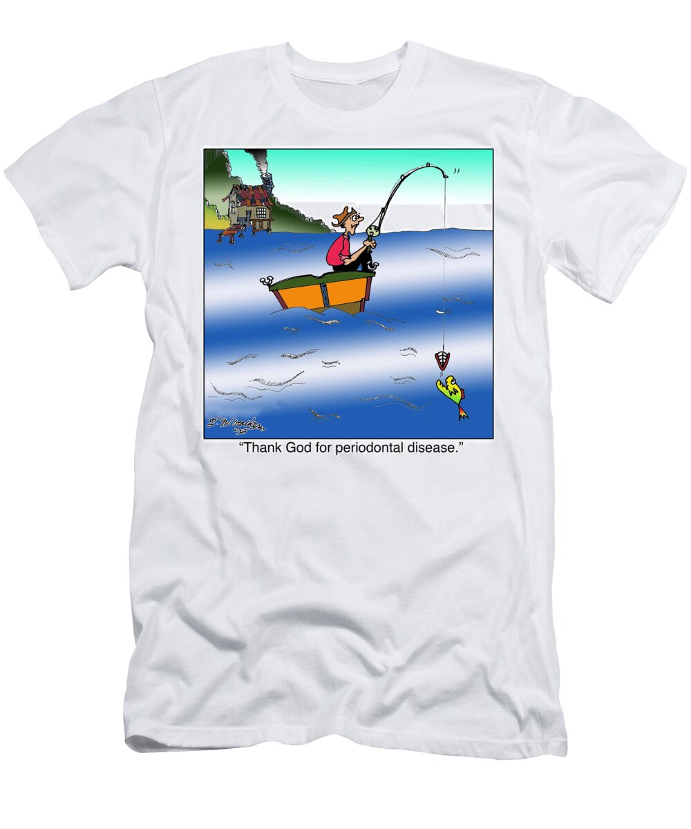 Thank God for Periodontal Disease Theresa Mccracken T-Shirt